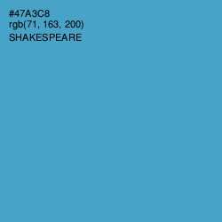 #47A3C8 - Shakespeare Color Image