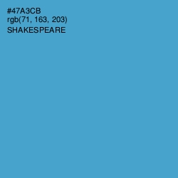 #47A3CB - Shakespeare Color Image