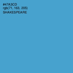 #47A3CD - Shakespeare Color Image