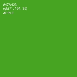 #47A423 - Apple Color Image