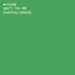 #47A458 - Chateau Green Color Image