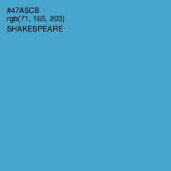 #47A5CB - Shakespeare Color Image