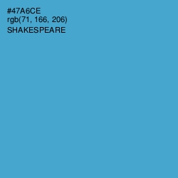 #47A6CE - Shakespeare Color Image