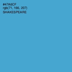 #47A6CF - Shakespeare Color Image