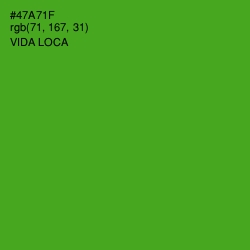 #47A71F - Vida Loca Color Image