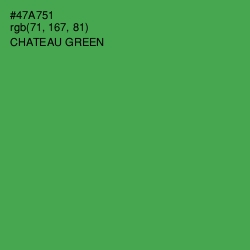 #47A751 - Chateau Green Color Image