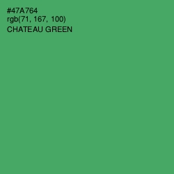 #47A764 - Chateau Green Color Image