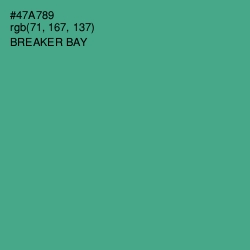 #47A789 - Breaker Bay Color Image