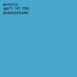 #47A7CD - Shakespeare Color Image