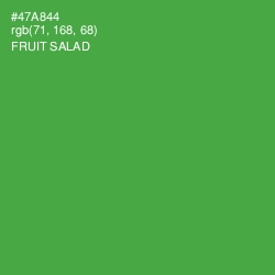 #47A844 - Fruit Salad Color Image