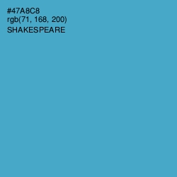 #47A8C8 - Shakespeare Color Image