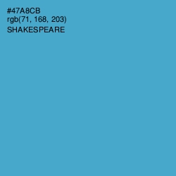 #47A8CB - Shakespeare Color Image