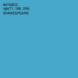 #47A8CC - Shakespeare Color Image