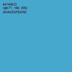 #47A8CD - Shakespeare Color Image