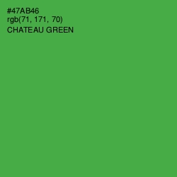 #47AB46 - Chateau Green Color Image