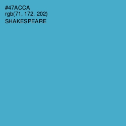 #47ACCA - Shakespeare Color Image