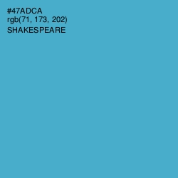 #47ADCA - Shakespeare Color Image