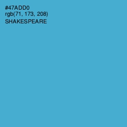 #47ADD0 - Shakespeare Color Image