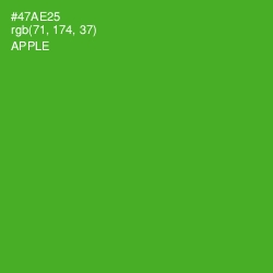 #47AE25 - Apple Color Image