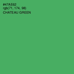 #47AE62 - Chateau Green Color Image