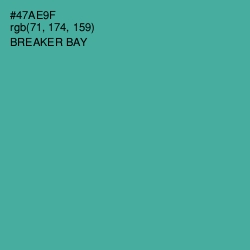 #47AE9F - Breaker Bay Color Image