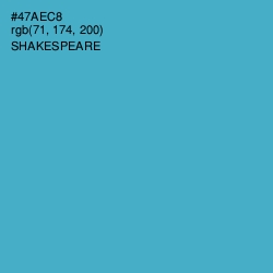 #47AEC8 - Shakespeare Color Image