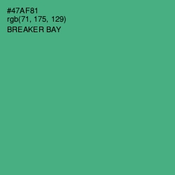 #47AF81 - Breaker Bay Color Image