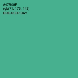 #47B08F - Breaker Bay Color Image
