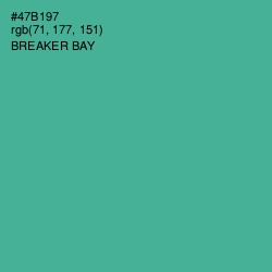 #47B197 - Breaker Bay Color Image