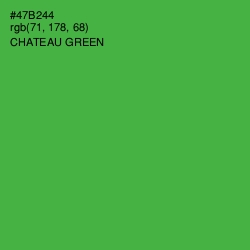 #47B244 - Chateau Green Color Image