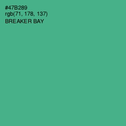 #47B289 - Breaker Bay Color Image
