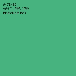 #47B480 - Breaker Bay Color Image