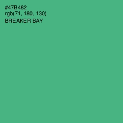 #47B482 - Breaker Bay Color Image