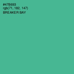 #47B693 - Breaker Bay Color Image