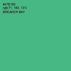 #47B783 - Breaker Bay Color Image