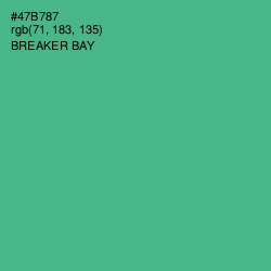 #47B787 - Breaker Bay Color Image