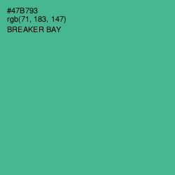 #47B793 - Breaker Bay Color Image