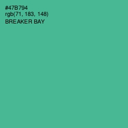 #47B794 - Breaker Bay Color Image