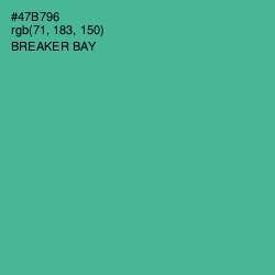 #47B796 - Breaker Bay Color Image