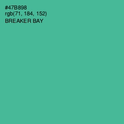 #47B898 - Breaker Bay Color Image