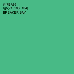 #47BA86 - Breaker Bay Color Image