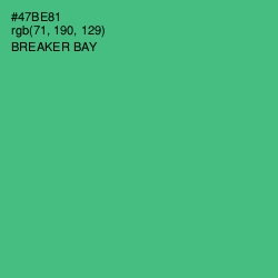 #47BE81 - Breaker Bay Color Image