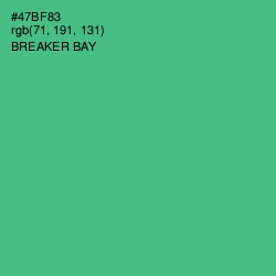 #47BF83 - Breaker Bay Color Image