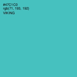 #47C1C0 - Viking Color Image