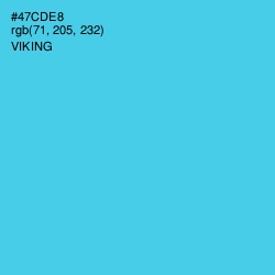 #47CDE8 - Viking Color Image