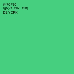 #47CF80 - De York Color Image