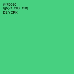 #47D080 - De York Color Image