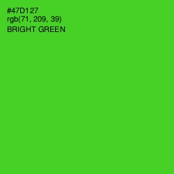 #47D127 - Bright Green Color Image