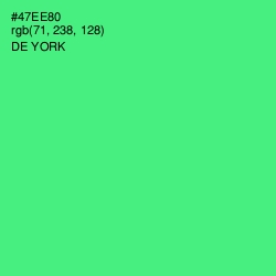 #47EE80 - De York Color Image