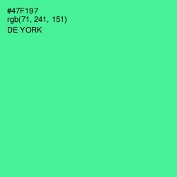 #47F197 - De York Color Image